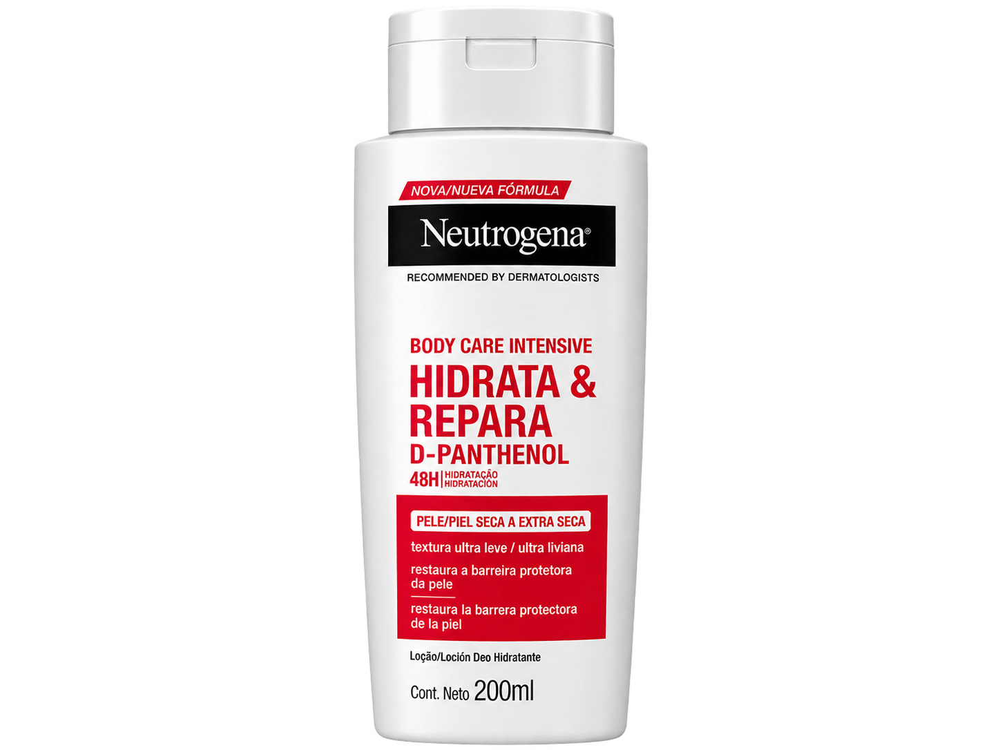 Neutrogena Loção Body Care Intensive Hidrata e Repara 200ml