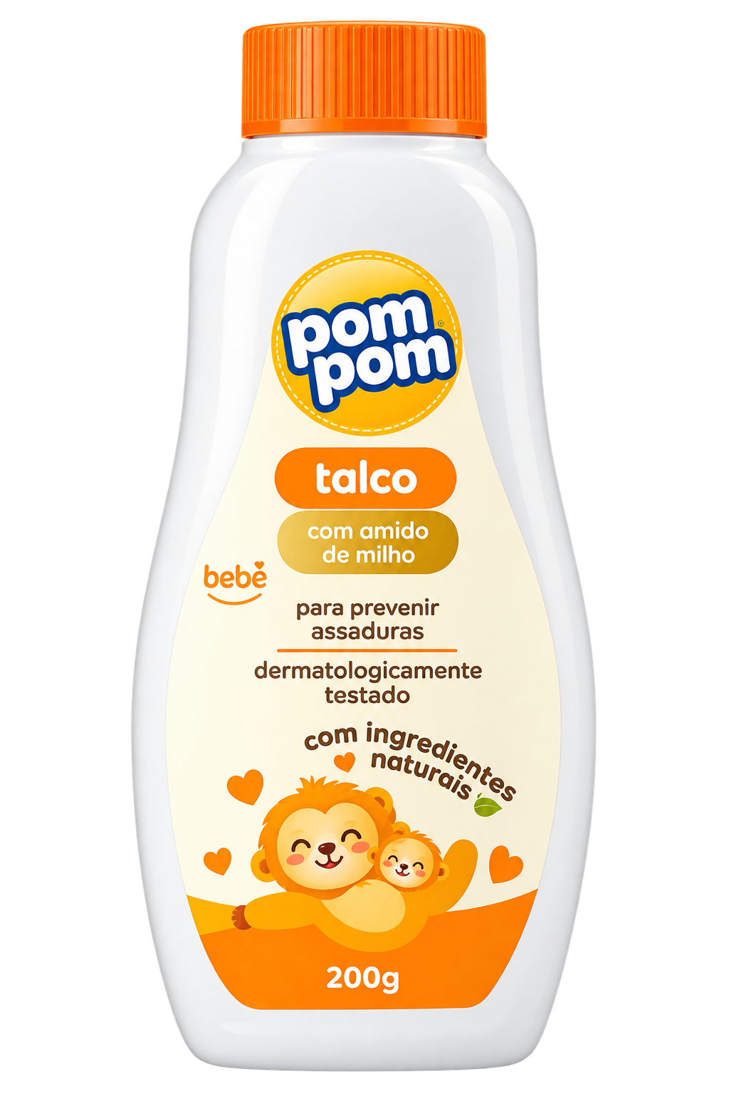 Talco Infantil Pom Pom 200g